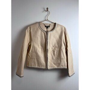 J. Crew Linen Lady Jacket NWT 2